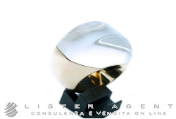 VHERNIER Aladdin ring in 18Kt rose gold with rock crystal and mother of pearl Size 55 Ref. 0N1506A203. NEW!