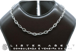 DODO by Pomellato collana maglie apribili Essentials in argento 925 Ref. DCC1004_CHAIN_000AG_40. NUOVA!