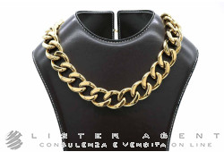 CHIARA FERRAGNI collana Chain in metallo placcato oro giallo Ref. J19AUW06. NUOVA!