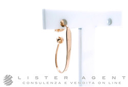 DODO by Pomellato orecchino singolo Ovale Essential in oro rosa 9Kt Ref. DHB7008_OHOOS_0009R. NUOVO!