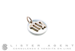 DODO by Pomellato Ciondolo Zodiaco Vergine in argento e oro rosa 9Kt Ref. DMC2014_ZODVE_0009A. NUOVO!