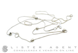 DODO by Pomellato collana Sautoir Nodo in argento 925 Ref. DCC0005. NUOVA!
