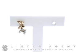 DODO by Pomellato orecchino singolo destro Farfalla Prezioso in oro rosa 9Kt e diamanti ct 0.04 Ref. DHC2008_RBFLY_DB09R. NUOVO!
