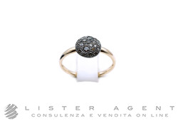 POMELLATO anello Sabbia in oro rosa 18Kt con diamanti brown ct 0.30 Ref. PAB4070_O7000DBR. NUOVO!
