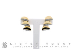 VHERNIER orecchini Eclisse Endless in oro giallo 18Kt e diamanti Ref. MG0979B341. NUOVI!