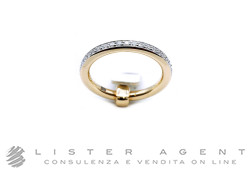 POMELLATO anello Together in oro rosa 18Kt con diamanti ct 0.50 Misura 14 Ref. PAC4015_O7WHR_DB000. NUOVO!