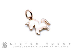 DODO ciondolo Unicorno in oro rosa 9Kt Ref. DMB9031-UNICS-0009R! NUOVO