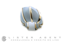 VHERNIER anello Ardis in alluminio e oro rosa 18Kt Misura 13 Ref. 001802A-100. NUOVO!