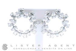 SWAROVSKI orecchini Matrix in metallo e cristalli di Swarovski Ref. 5601509. NUOVI!