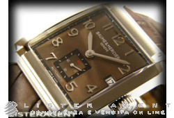 BAUME & MERCIER Hampton in steel Brown AUT Ref. M0A10028. NEW!