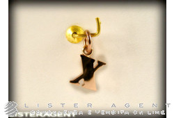 DODO by Pomellato pendant small Letter X in 9Kt rose gold Ref. DLET9PX. NEW!
