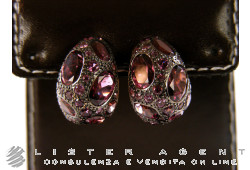 POMELLATO earrings Tabou in 18Kt rose gold and rodolite Ref. OB21107GR. NEW!