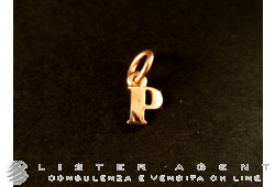 DODO by Pomellato pendant Letter P in 9Kt rose gold Ref. DLET9P. NEW!
