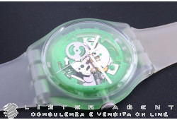 SWATCH NewGent Greenmazing in plastic Ref. SUOK131. NEW!