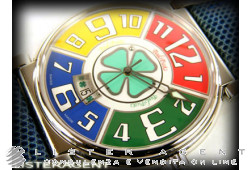 PAUL PICOT Quadrifoglio in steel AUT Ref. 3152S. NEW!