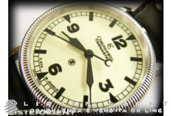 CHRONOSWISS Timemaster in steel hand winding Ref. CH6233LU. NEW!