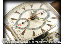 DUBEY & SCHALDENBRAND Gran' Chrono in steel Argenté AUT Ref. DU1004AC1PD. NEW!