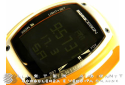 MOMO DESIGN Digital Time in titanium and silicon Ref. MD-081. NEW!