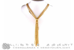 JUST CAVALLI necklace for woman Just in yellow goldplated metal and strass Ref. SCEF02. NEW!