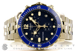 TISSOT Seastar Chronograph in steel Blue Ref. T0664171104700. NEW!
