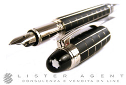 MONTBLANC fountain pen Starwalker in steel and rubber Ref. 8854. NEW!