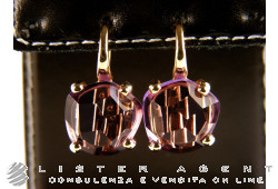 POMELLATO earrings Lola in 18Kt rose gold and amethyst Ref. OA507PO7OI. NEW!
