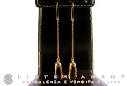 POMELLATO earrings Veleno in 18Kt rose gold andmadera quartz Ref. OA601GO7OV. NEW!