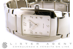 TISSOT T-Lady T10 lady in steel White Ref. T0733101101700. NEW!