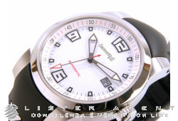 EBERHARD Scafomatic in steel White AUT Ref. 41026CU. NEW!