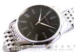 HAMILTON Valiant Automatic in steel Black AUT Ref. H39515134. NEW!