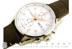 HAMILTON Jazzmaster Maestro chrono Automatic in steel White AUT Ref. H32766513. NEW!