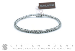 SALVINI Tennis bracelet in 18Kt white gold with diamonds ct 2.18 G IF Ref. 20079854. NEW!