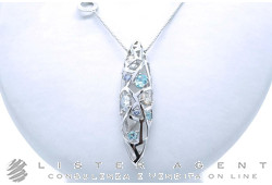 PIANEGONDA Nexum necklace in 925 silver with colored zircons Ref. PNX03. NEW!