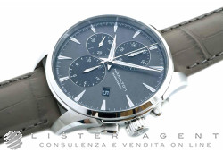 HAMILTON Jazzmaster Auto Chrono Automatic in steel Grey Ref. H32586881. NEW!
