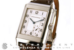 JAEGER-LeCOULTRE big size Reserve 8Days in steel Argenté hand winding Ref. Q3018420. USED!