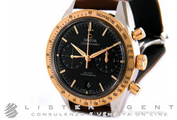 OMEGA Speedmaster '57 Co-Axial Chronometer in steel and 18Kt rose gold Black AUT Ref. 33122425101001. NEW!