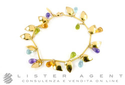 MARCO BICEGO bracelet in 18Kt yellow gold and natural stones Ref. BG597-MIX. NEW!