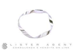 MARCO BICEGO Masai flat bracelet in 18Kt white gold. NEW!