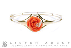 BRACELET Vintage in 18Kt yellow gold and coral paste. NEW!