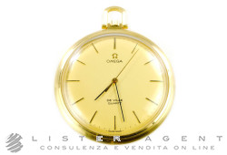 OMEGA De Ville pocket watch in 18Kt yellow gold Ref. 19101753. NEW!