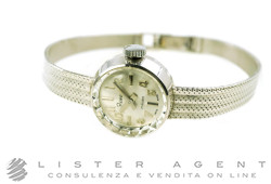 REWEL Vintage Semino Lady hand winding watch in 18Kt white gold. NEW!