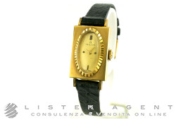 MILUS Vintage lady watch in 18Kt yellow gold Champagne hand winding. NEW!