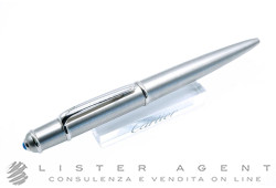 CARTIER penna a sfera Diabolo in acciaio satinato Ref. ST180028. NUOVA!