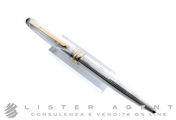 MONTBLANC Meisterstuck Solitaire ballpoint pen in 925 silver Ref. 1648. NEW!