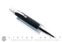 MONTBLANC penna a sfera Bohéme in resina nera e metallo con quarzo ctirino. NUOVA!