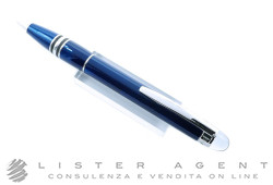 MONTBLANC penna a sfera Starwalker Cool Blue in metallo e lacca blu Ref. 9979. NUOVA!