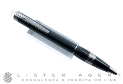 MONTBLANC penna a sfera Starwalker Black in metallo brunito e resina nera Ref. 105657. NUOVA!