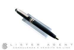 MONTBLANC penna a sfera mini Meisterstück Hommage à W.A. Mozart in resina nera e metallo placcato oro Ref. MB108730. NUOVA!