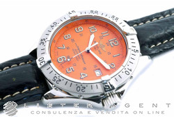 BREITLING SuperOcean Automatic in steel Orange Ref. A17040. NEW!