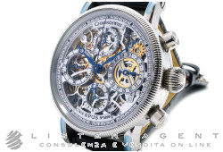 CHRONOSWISS Opus Automatic in steel Skeleton Ref. CH7523. NEW!